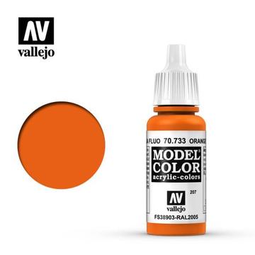 VALLEJO Model Colour Fluorescent Orange 17ml