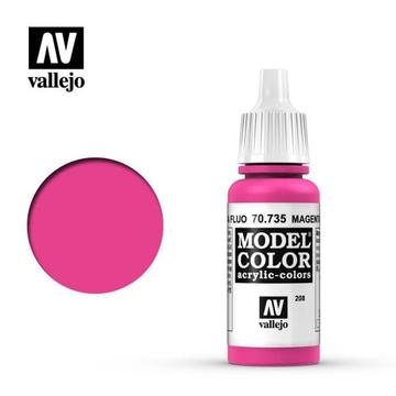 VALLEJO Model Colour Fluorescent Magenta 17ml