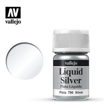 VALLEJO Model Colour Metallic Silver (Alcohol Base) 35ml