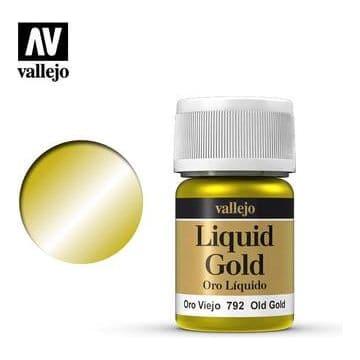 VALLEJO Model Colour Metallic Old Gold (Alcohol Base) 35ml