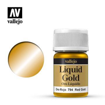 VALLEJO Model Colour Metallic Red Gold (Alcohol Base) 35ml
