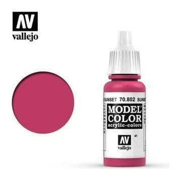 VALLEJO Model Colour Sunset Red 17ml