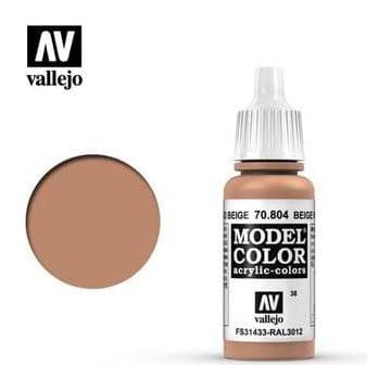 VALLEJO Model Colour Beige Red 17ml