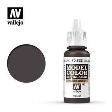 VALLEJO Model Colour German Cam Black Brown 17ml