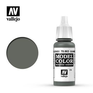 VALLEJO Model Colour Metallic Gunmetal Grey 17ml