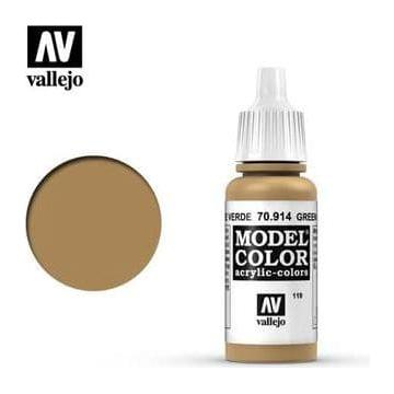 VALLEJO Model Colour Green Ochre 17ml