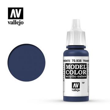 VALLEJO Model Colour Transparent Blue 17ml