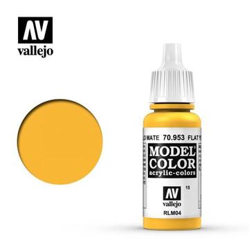 VALLEJO Model Colour Flat Yellow 17ml