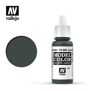 VALLEJO Model Colour Black Green 17ml