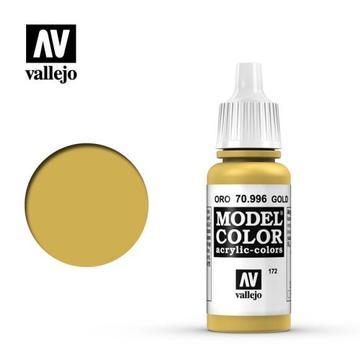 VALLEJO Model Colour Metallic Gold 17ml