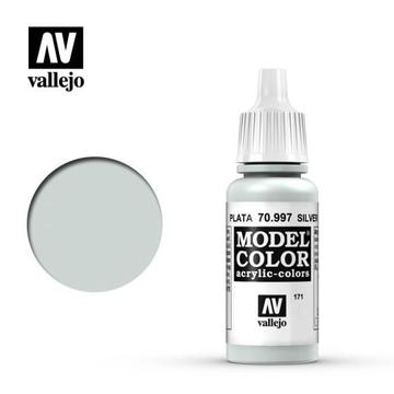 VALLEJO Model Colour Metallic Silver 17ml