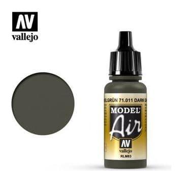 VALLEJO Model Air Dark Green RLM83 17ml