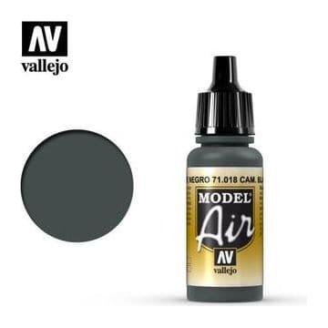 VALLEJO Model Air CamBlack Green 17ml