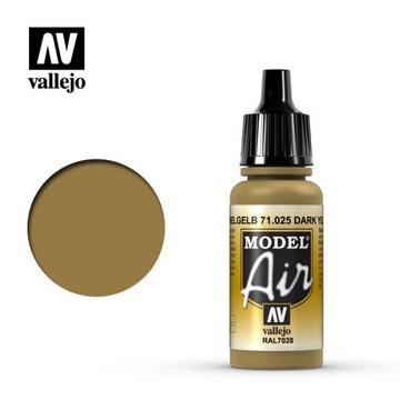 VALLEJO Model Air Dark Yellow 17ml