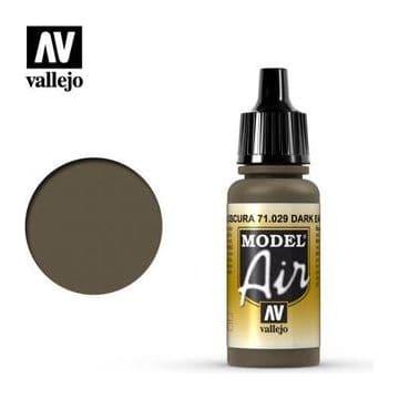 VALLEJO Model Air Dark Earth 17ml