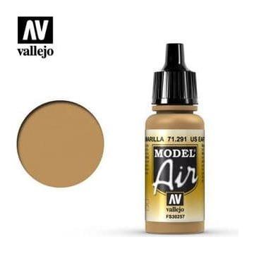 VALLEJO Model Air US Earth Yellow 17ml