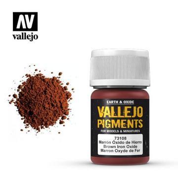 VALLEJO Pigment Brown Iron Oxide 30ml