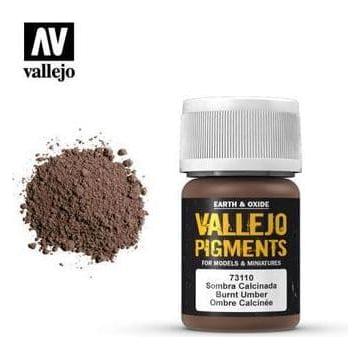 VALLEJO Pigment Burnt Umber 30ml