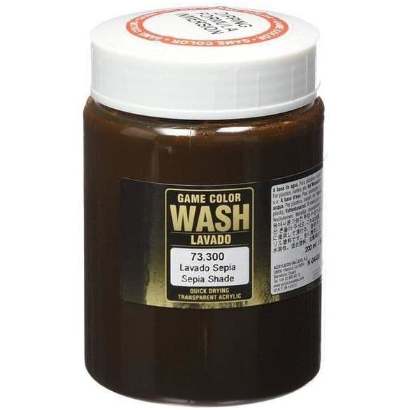 VALLEJO 73300 Sepia Wash 200ml