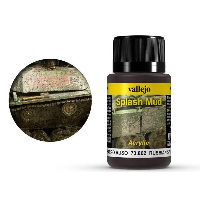 VALLEJO Weathering Effects Russian Splash Mud 40ml