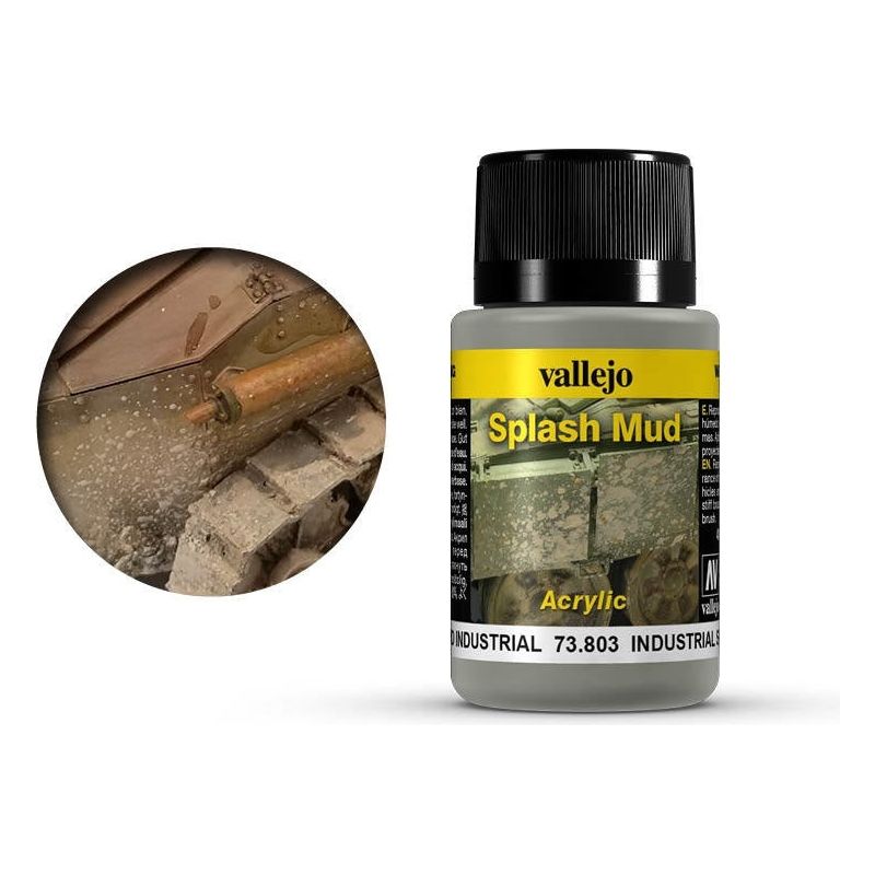 VALLEJO Weathering Effects Industrial Splash Mud 40ml