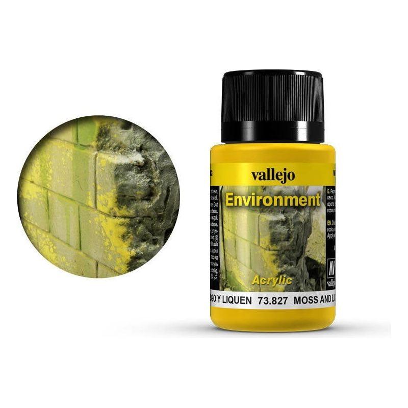 VALLEJO Weathering Effects Moss and Lichen Effect 40ml