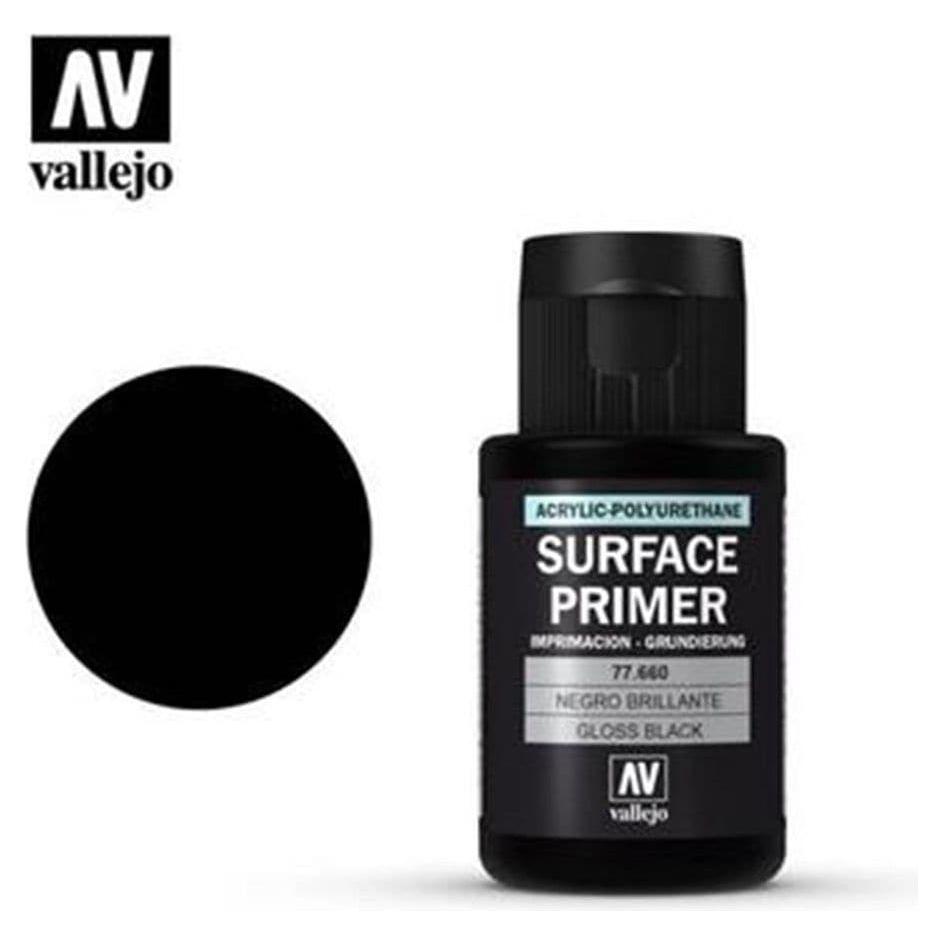 VALLEJO Gloss Black Primer 32ml