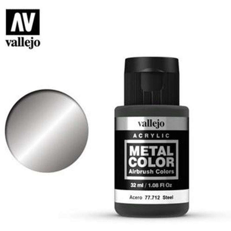 VALLEJO Metal Color Steel 32ml