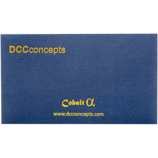 DCC CONCEPTS Cobalt Alpha Power 18V, 5 amp DC or DCC power supply