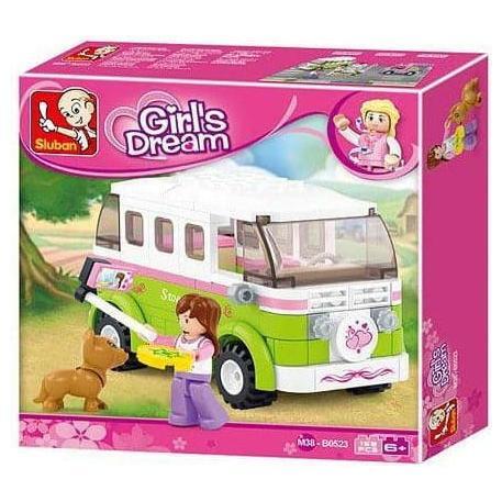 SLUBAN Girl's Dream Touring Wagon 158pcs