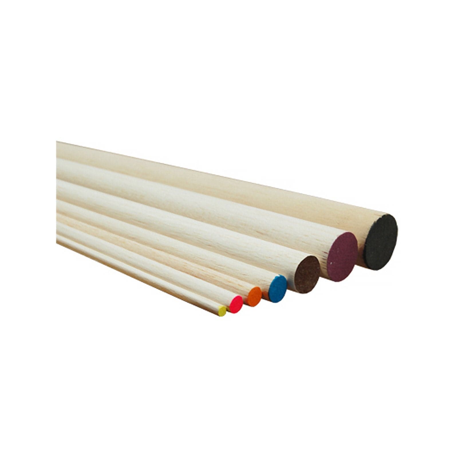 BALSA WOOD 4204 Dowel 6.5 x 915mm Red