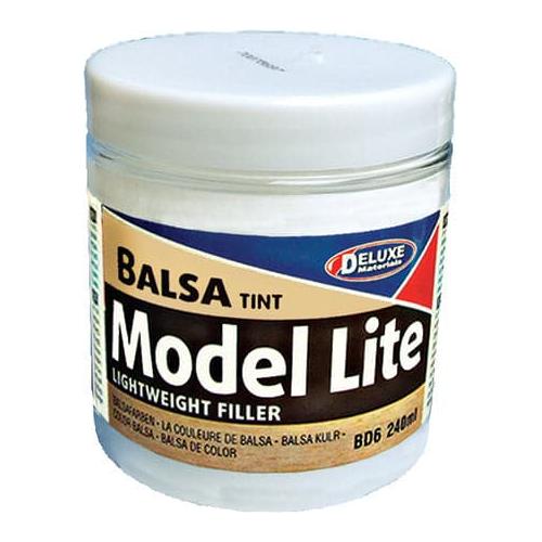 DELUXE MATERIALS BD6 Model Lite Balsa Tint Filler