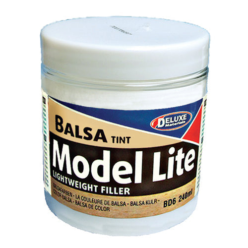 DELUXE MATERIALS BD6 Model Lite Balsa Tint Filler