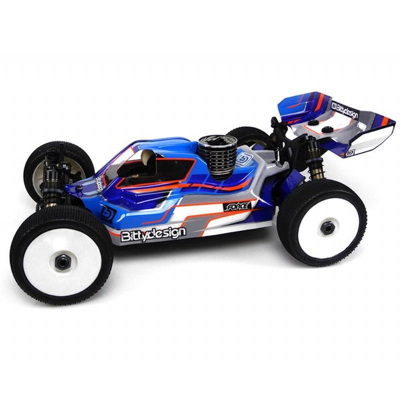 BITTYDESIGN FORCE Clear 1/8 Buggy Body Tekno RC NB48.3