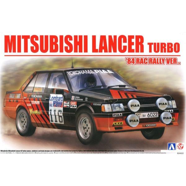 BEEMAX 1/24 Mitsubishi Lancer RAC Rally 1984