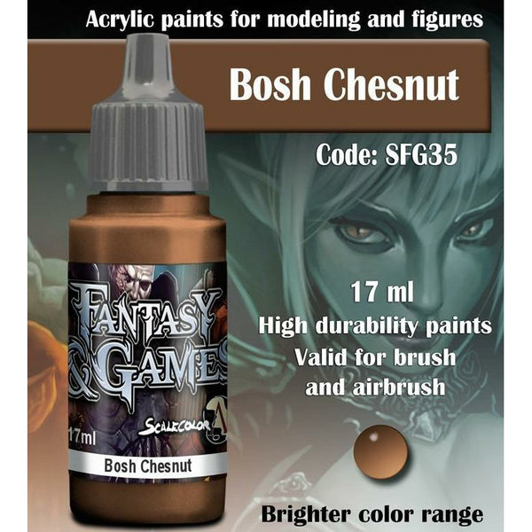 SCALE75 Fantasy & Games Bosh Chesnut Acrylic Paint 17ml