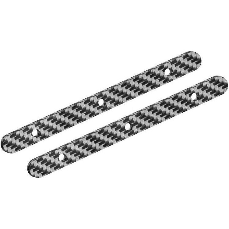 TEAM CORALLY Chassis Brace Stiffener Rear Graphite 2.5mm (2