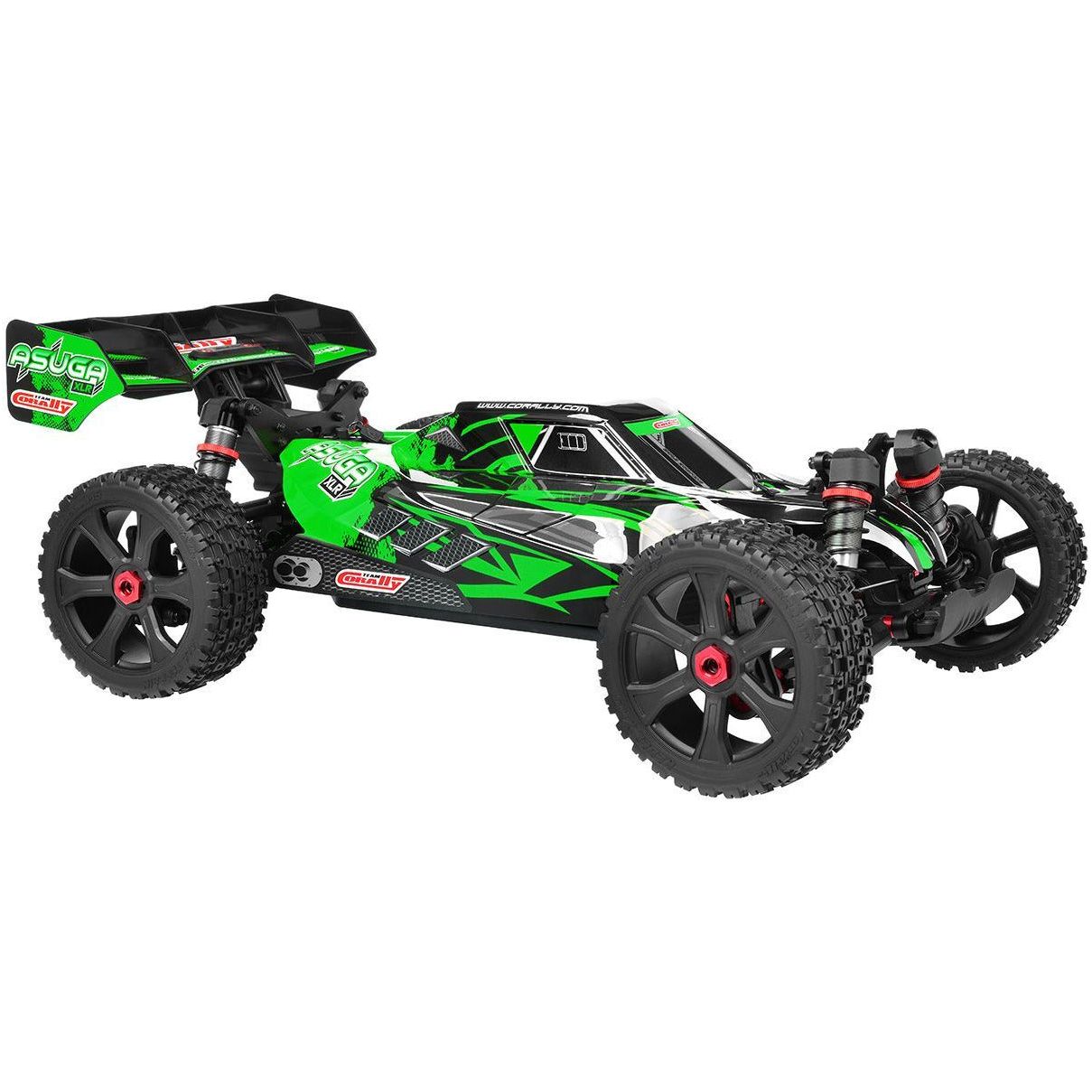 TEAM CORALLY Asuga XLR 6S - RTR - Green Brushless Power 6S - No Battery - No Charger