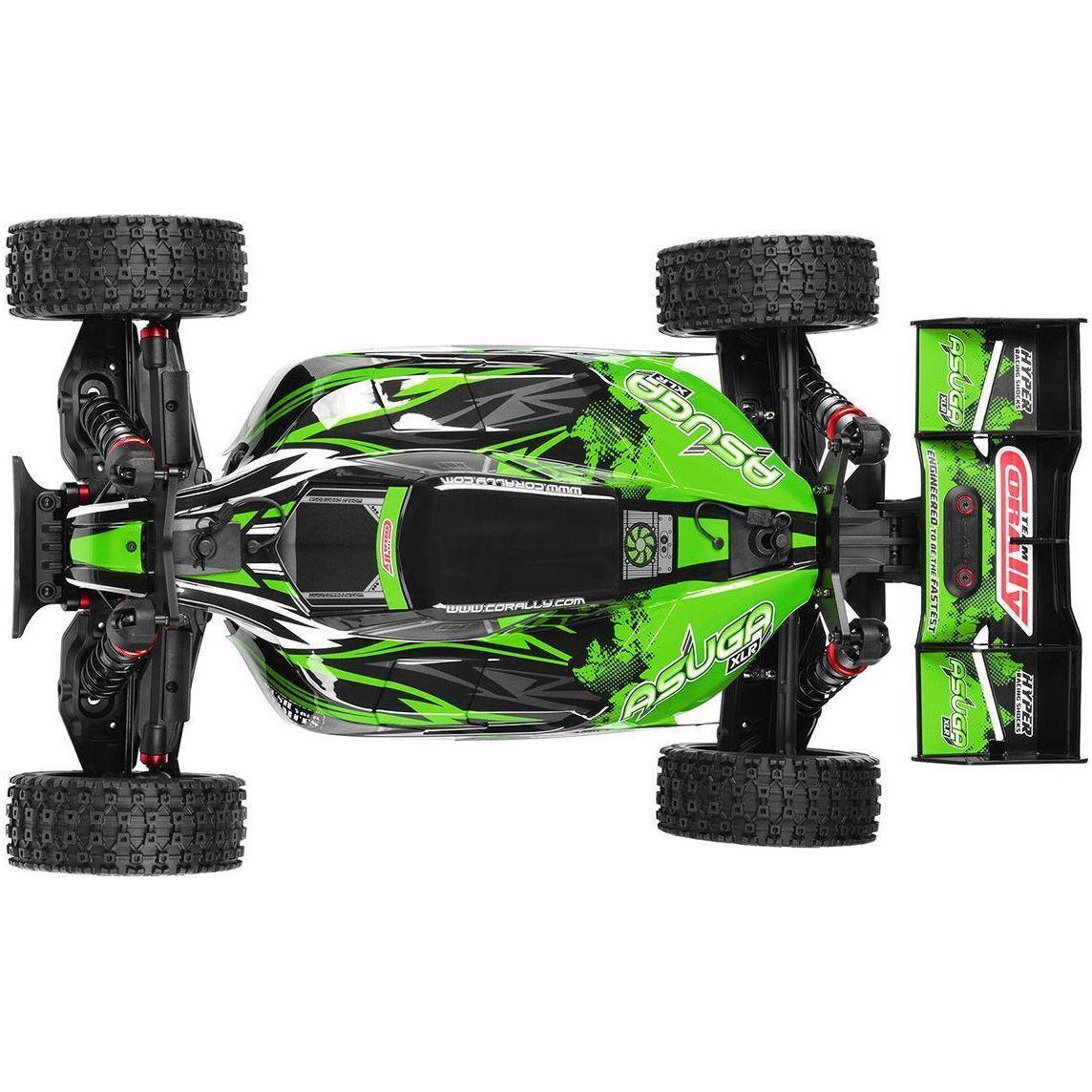 TEAM CORALLY Asuga XLR 6S - RTR - Green Brushless Power 6S - No Battery - No Charger