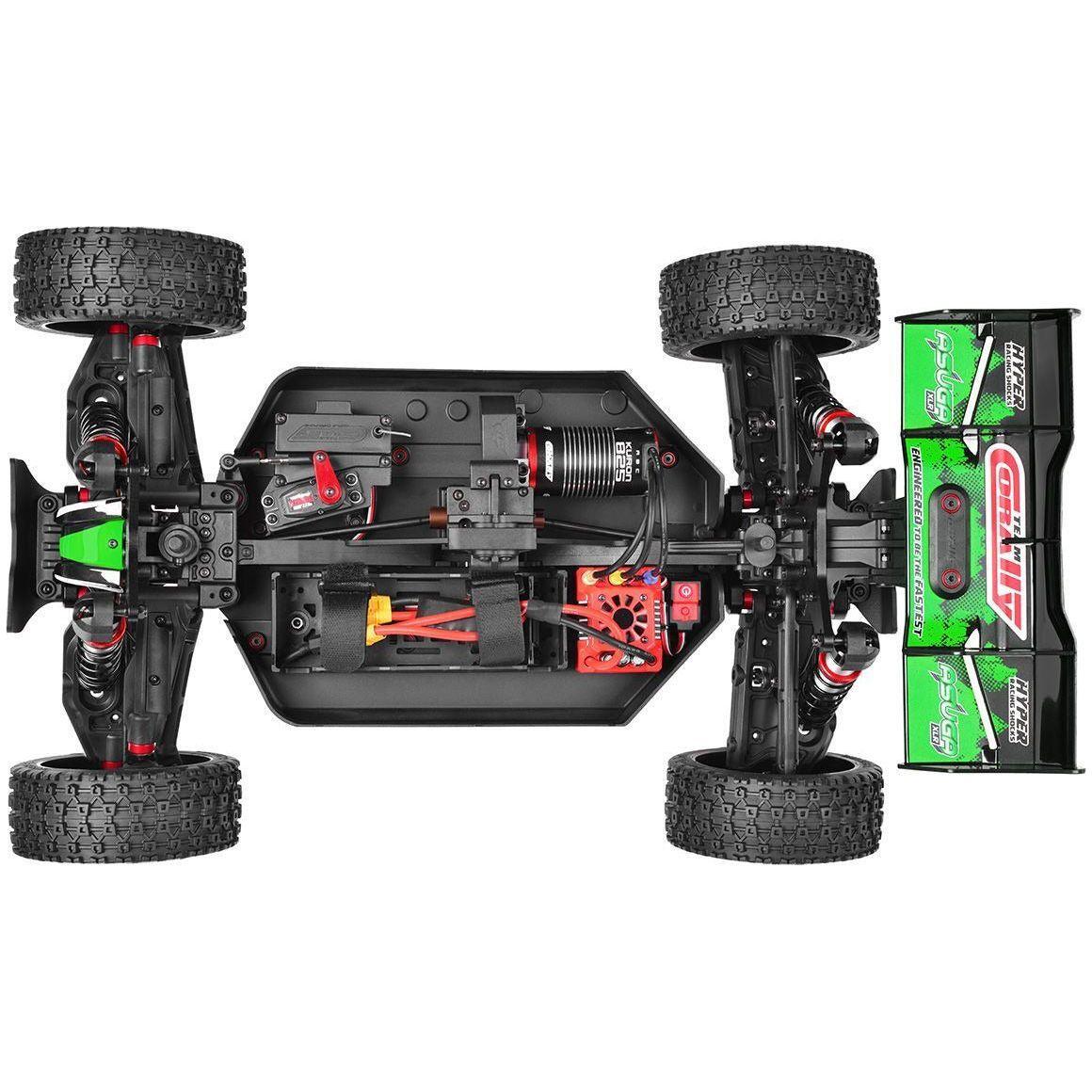 TEAM CORALLY Asuga XLR 6S - RTR - Green Brushless Power 6S - No Battery - No Charger