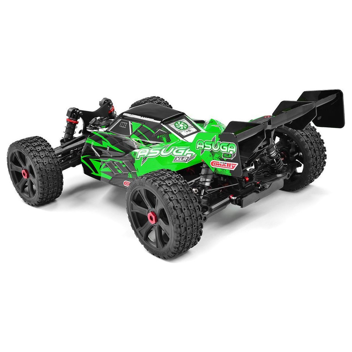 TEAM CORALLY Asuga XLR 6S - RTR - Green Brushless Power 6S - No Battery - No Charger