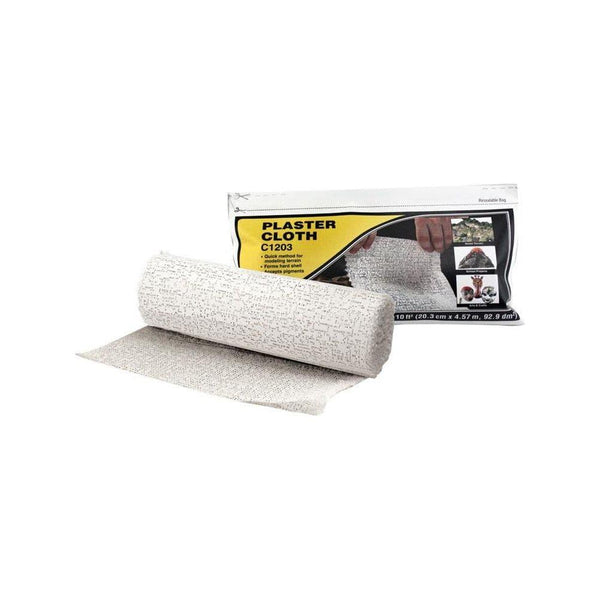WOODLAND SCENICS Plaster Cloth 10 Sq Ft Roll .929 SM