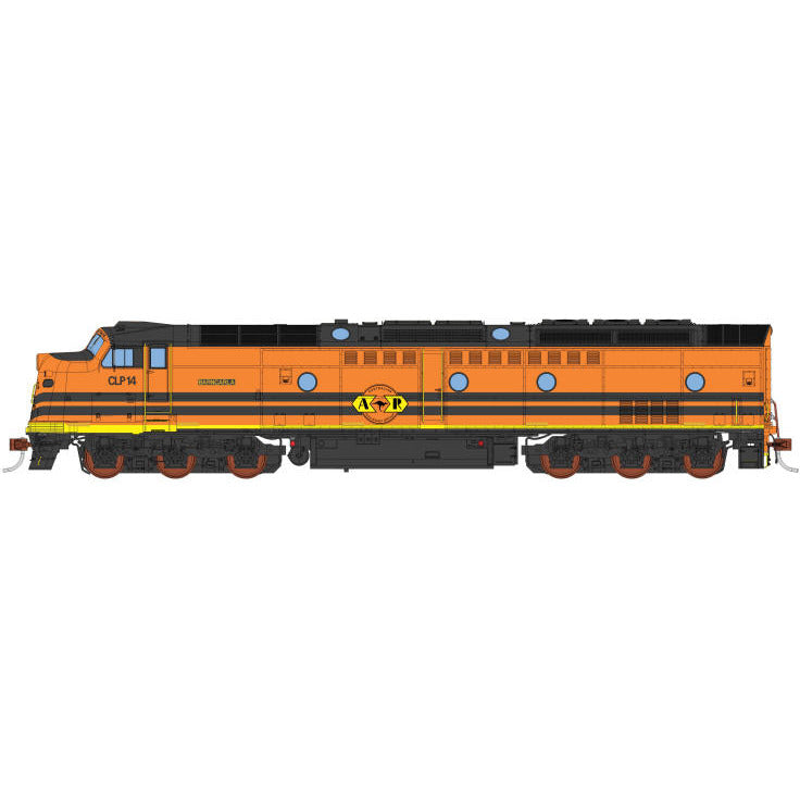 AUSCISION HO CLP14 Australian Railroad Group, 'Barngarla' - Dark Orange/Black DCC Sound Fitted