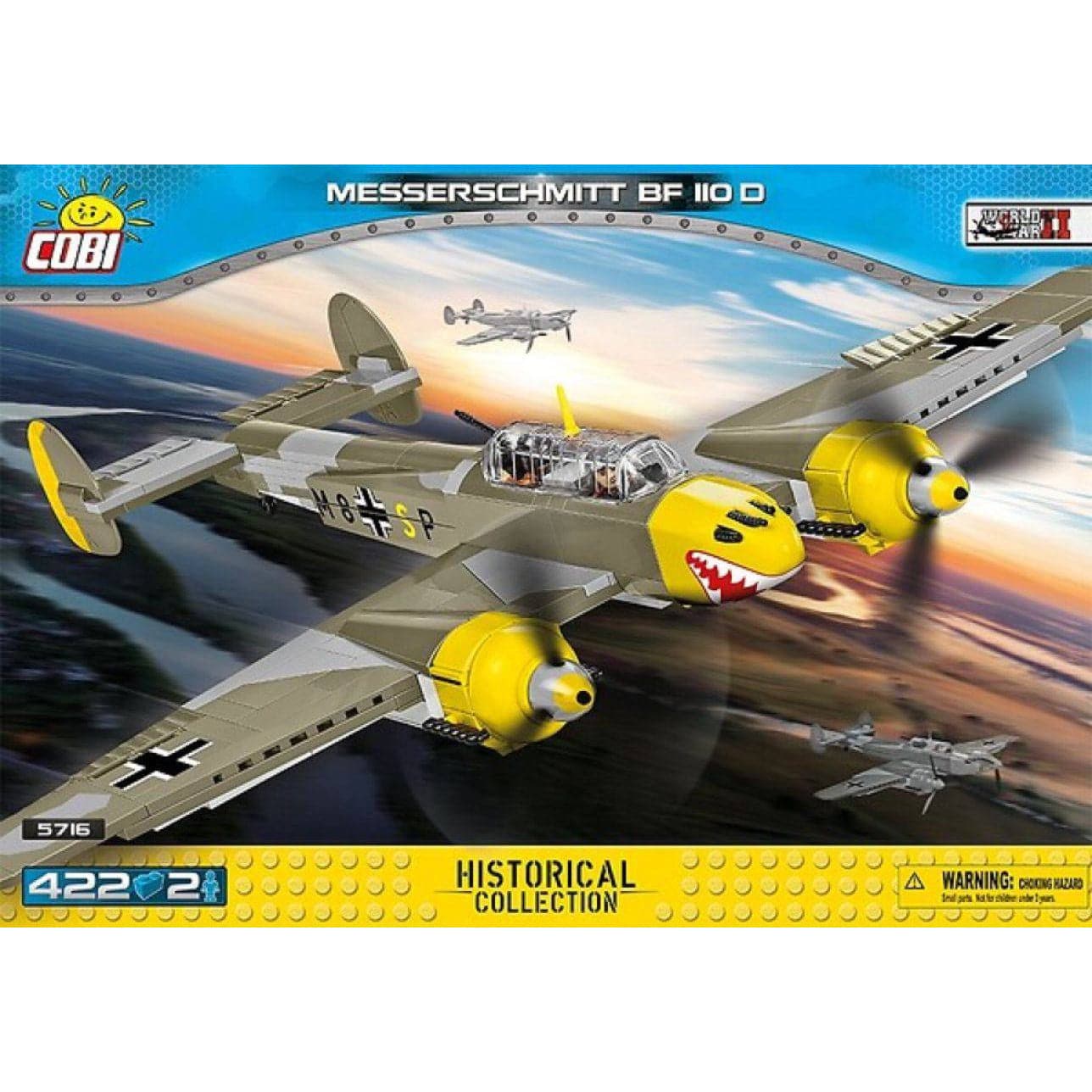 COBI World War II - Messerschmitt BF 110 D (422 Pieces)