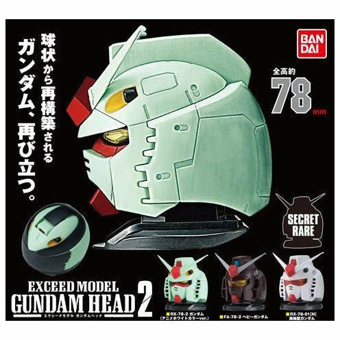 BANDAI GD Exceed Model Gundam Head 2