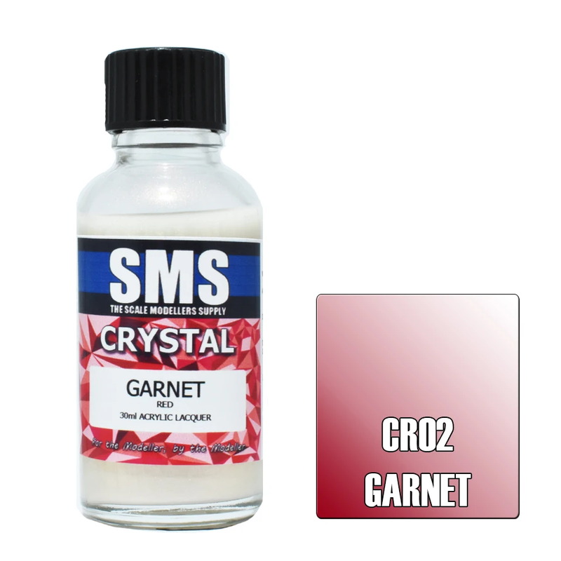 SMS Crystal Garnet (Red) 30ml