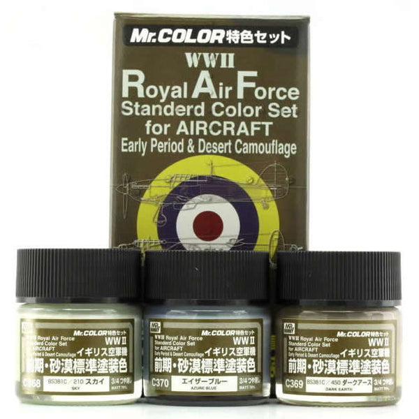 MR HOBBY Mr Color RAF Early Colors Set