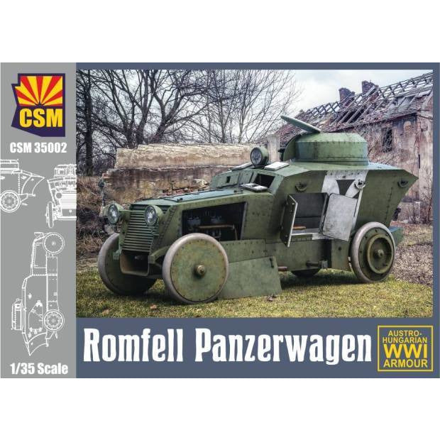 COPPER STATE MODELS 1/35 Romfell Panzerwagen