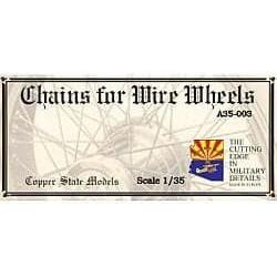 COPPER STATE MODELS 1/35 Chains for Lanchester AC
