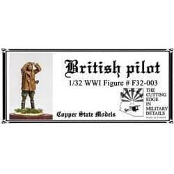 COPPER STATE MODELS 1/32 British Pilot